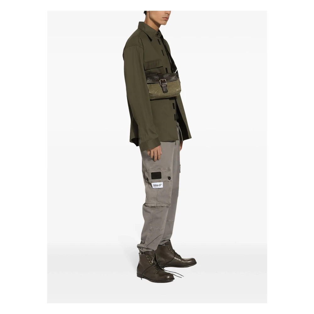 Dolce & Gabbana Lichtgrijze Broek Gray Heren