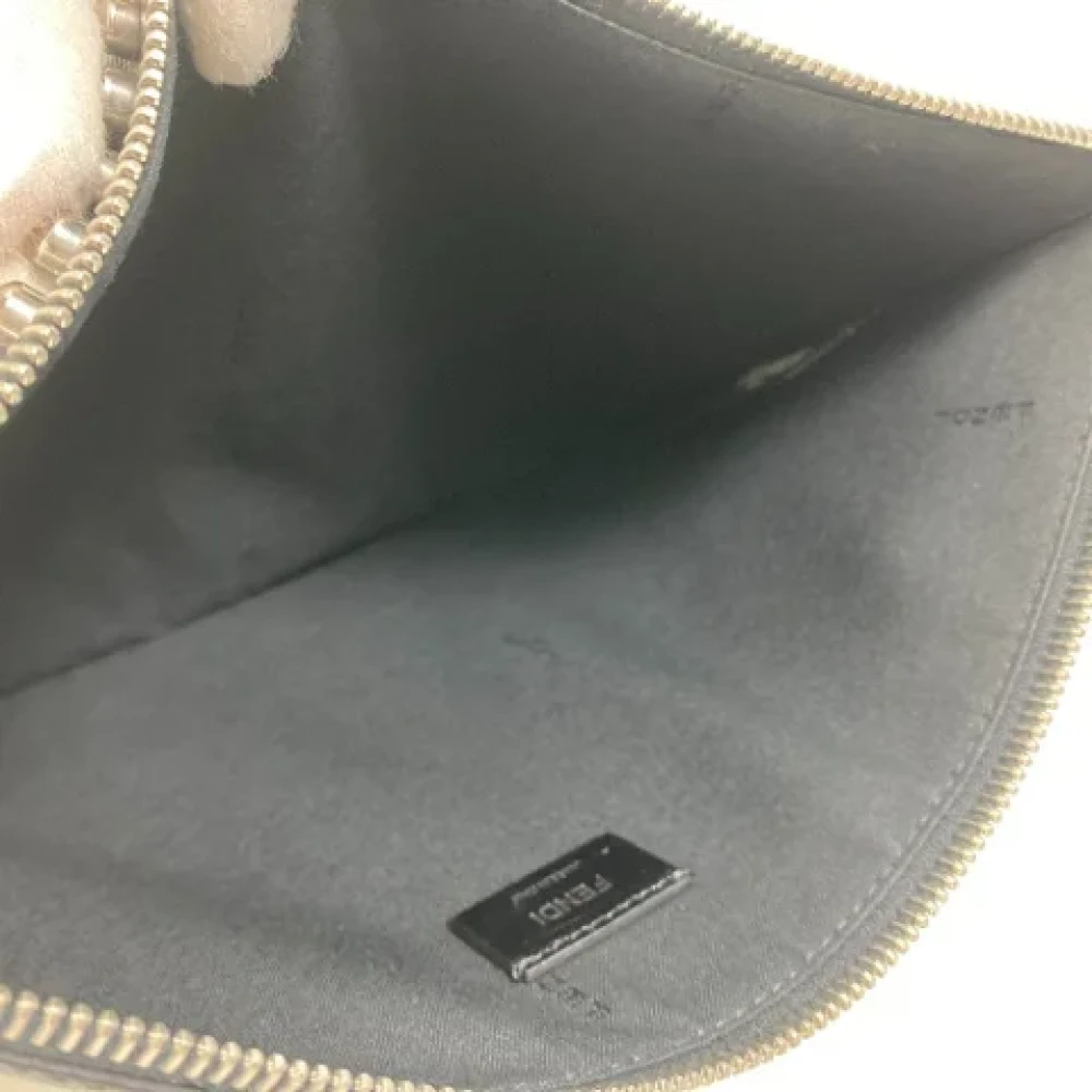 Fendi Vintage Pre-owned Fur clutches Black Dames