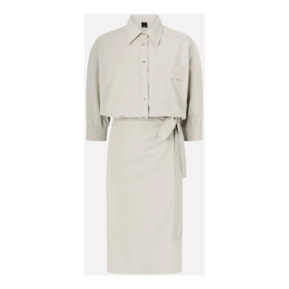 Pinko Women's Gray Ariane Abito Fluido