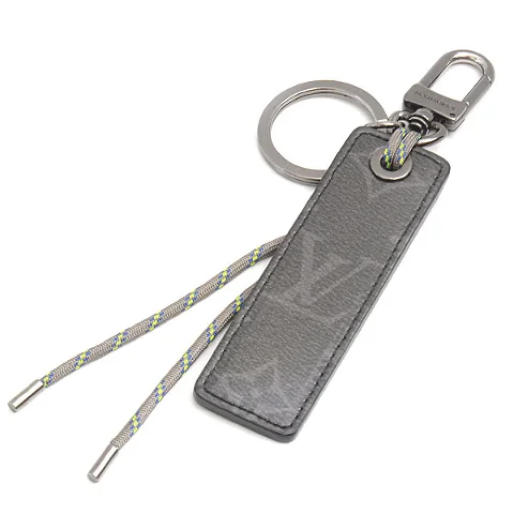 Louis Vuitton Vintage Pre-owned Canvas key-holders Gray Dames