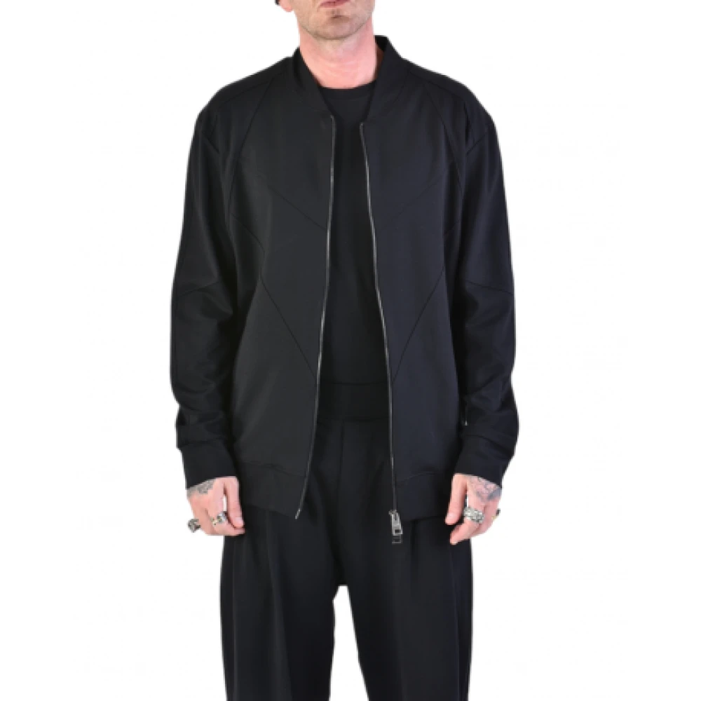 La Haine Inside Us Zwarte Milano Bomber Jas Lm092 Black Heren