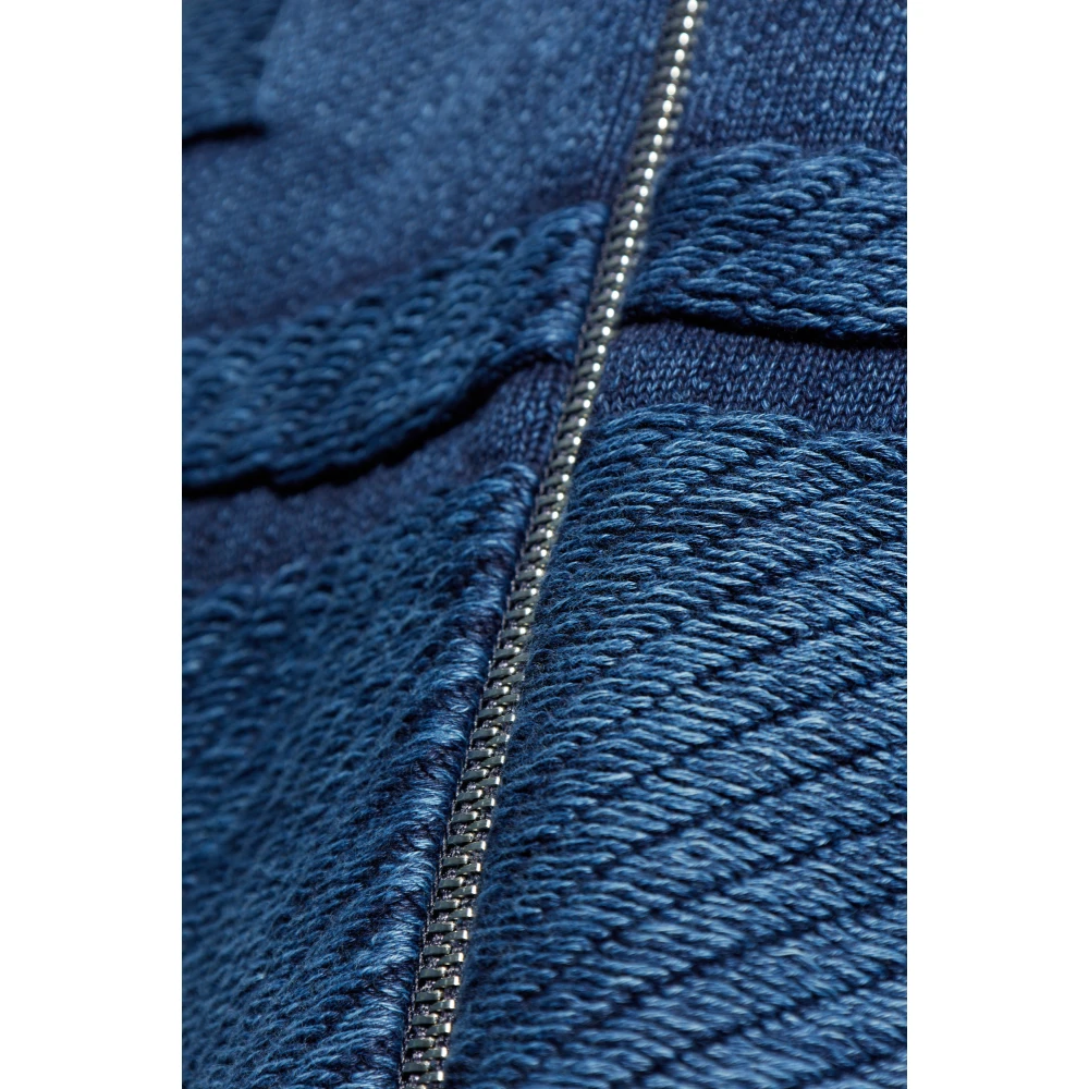 Diesel Cardigan K-Klevery-Zip Blue Heren