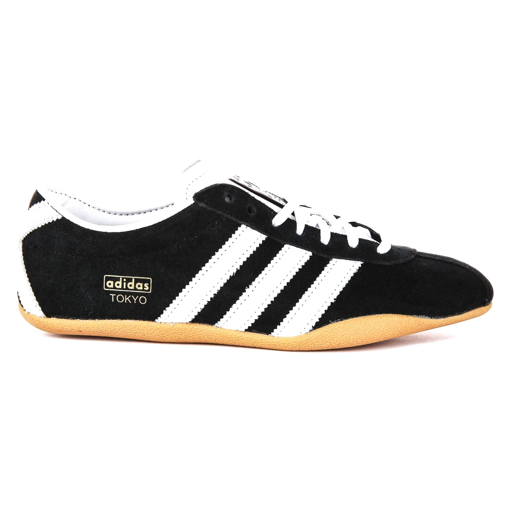 Adidas Women's Black Tokyo W Suede Leather Trainers - Trainers - 7 Uk- Sport