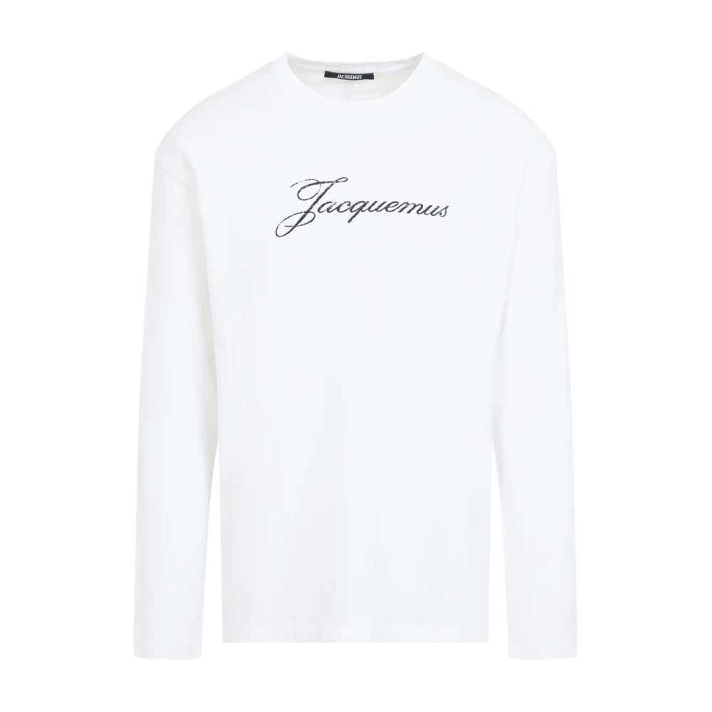 Jacquemus Camiseta De Manga Larga Tops Hombre Blanco L