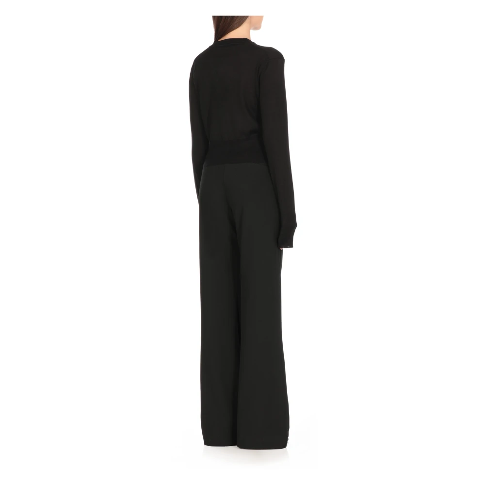 Vivienne Westwood Zwarte Katoen Kasjmier Cardigan Sweater Black Dames