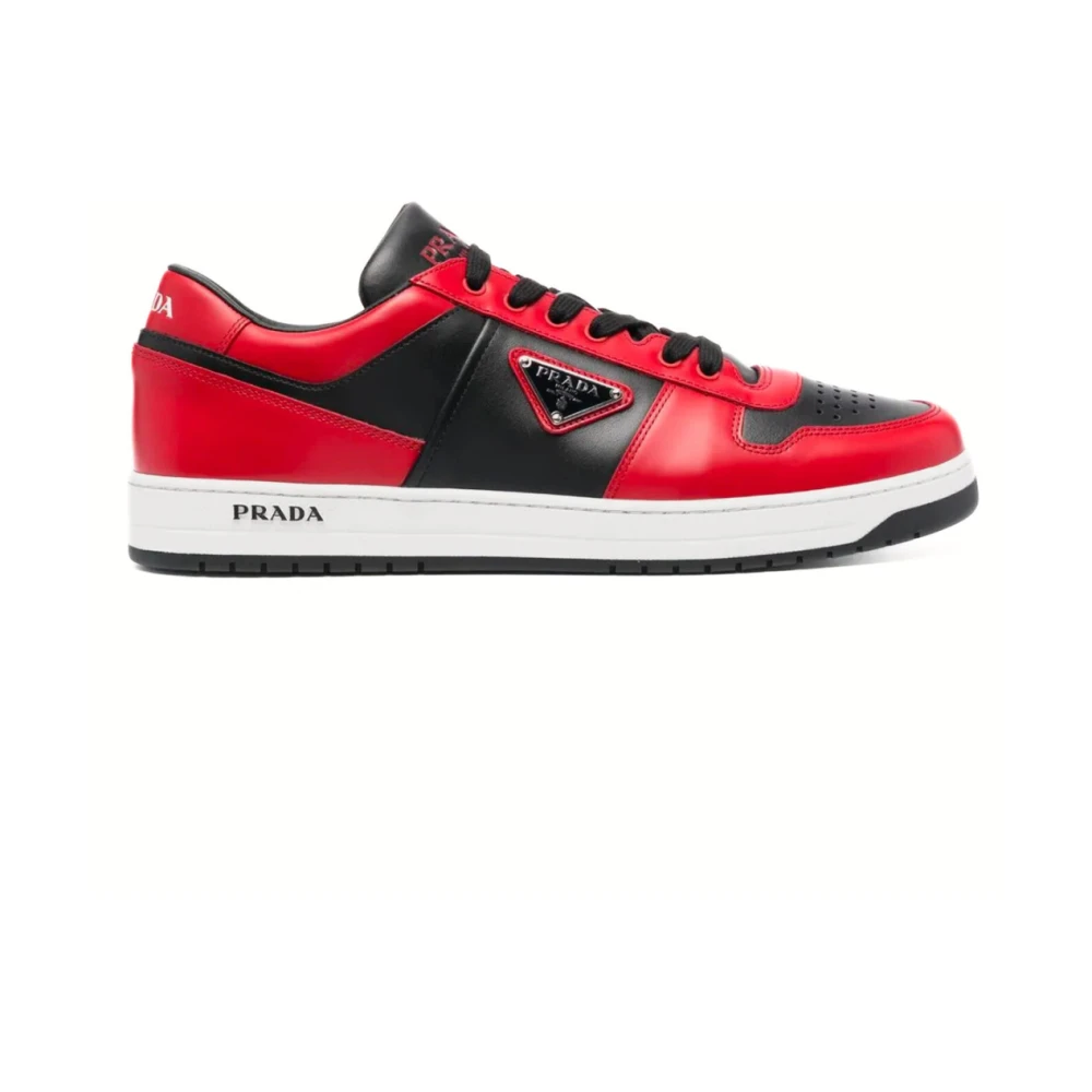 Prada Slippers Heren Schoenen Rood