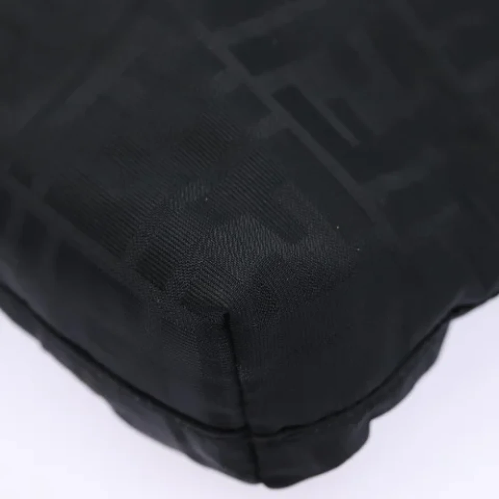 Fendi Vintage Pre-owned Canvas fendi-bags Black Dames
