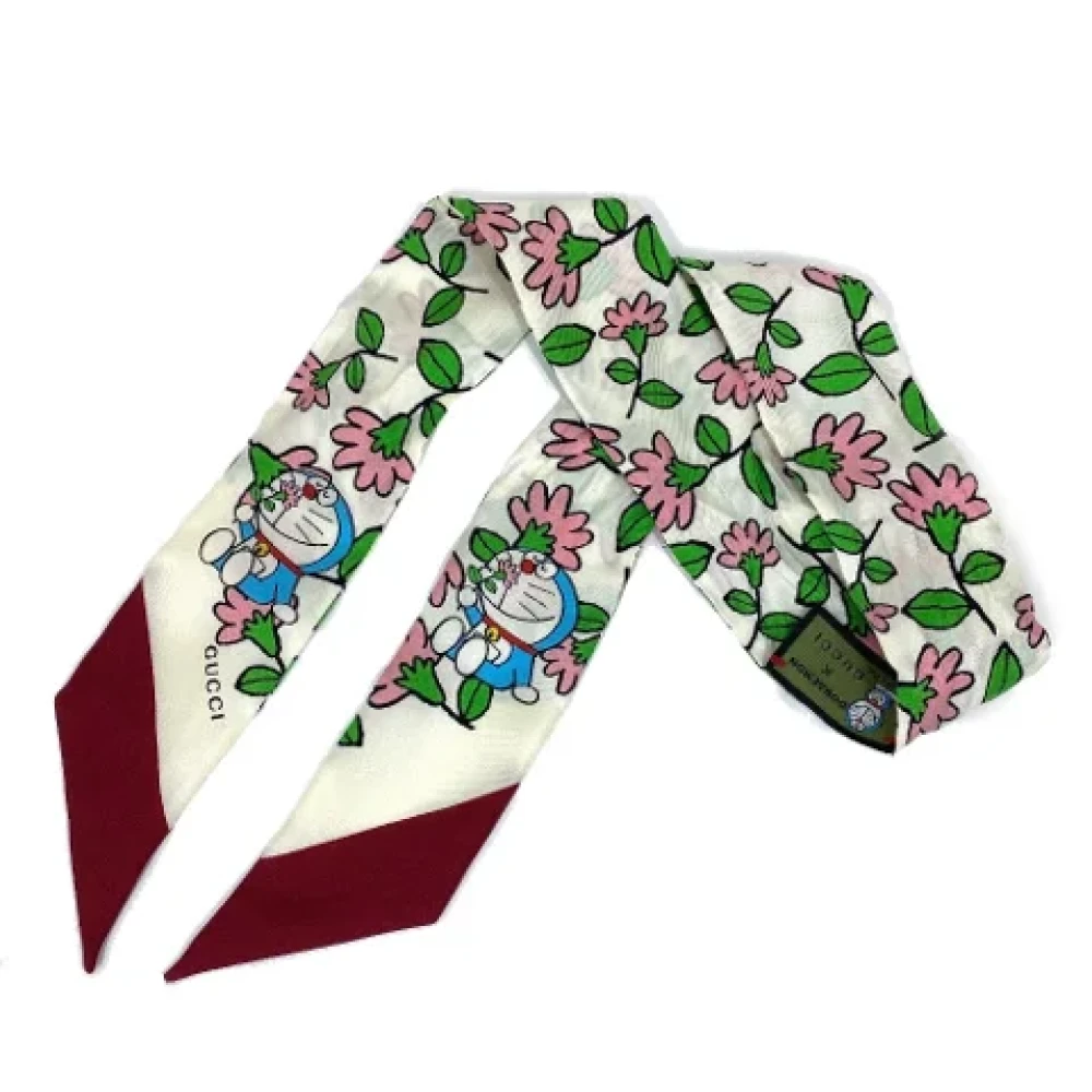 Gucci Vintage Pre-owned Fabric scarves Multicolor Dames