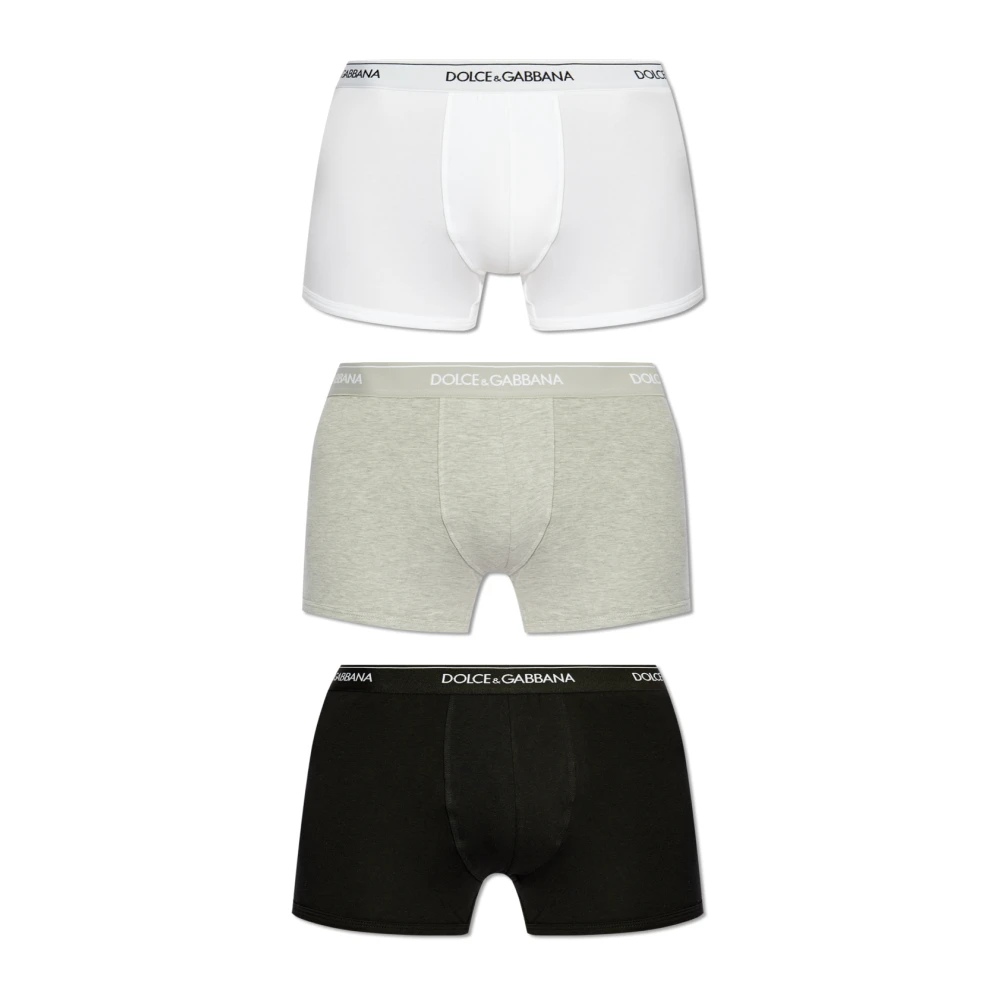 Dolce & Gabbana Driepak boxershorts Multicolor Heren