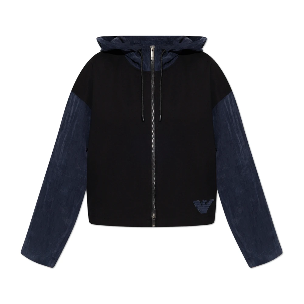 Emporio Armani Hoodie Blue Dames