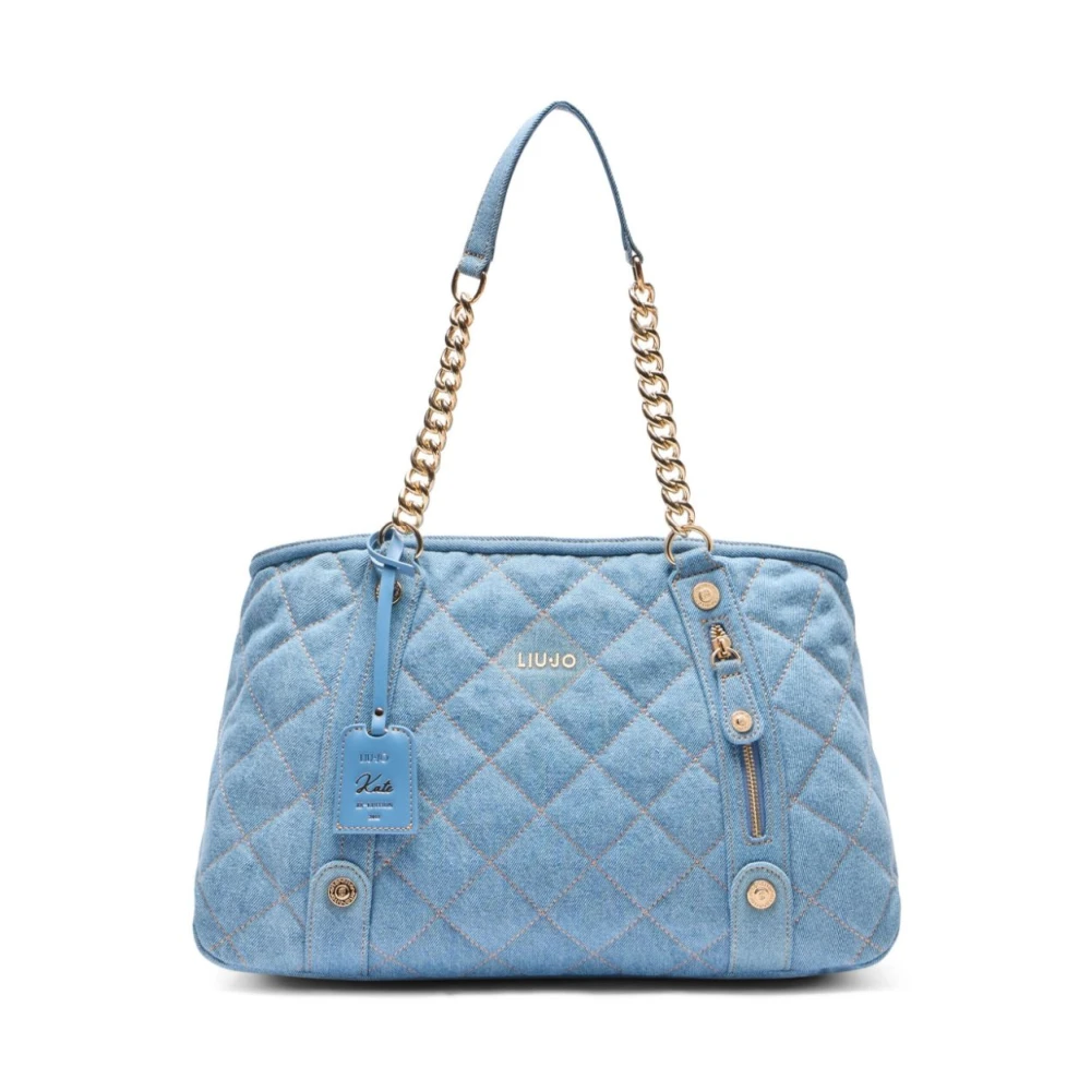 Liu Jo Blauwe Shopper Tas voor Vrouwen Blue Dames