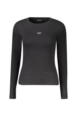 t-shirt-femme-en-coton-noir-avec-large-encolure