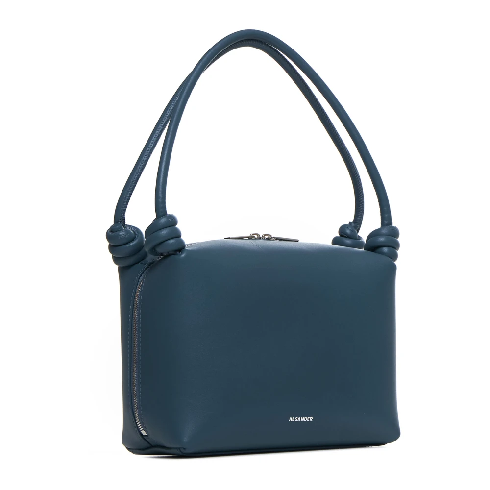 Jil Sander Stijlvolle Tassen Collectie Blue Dames