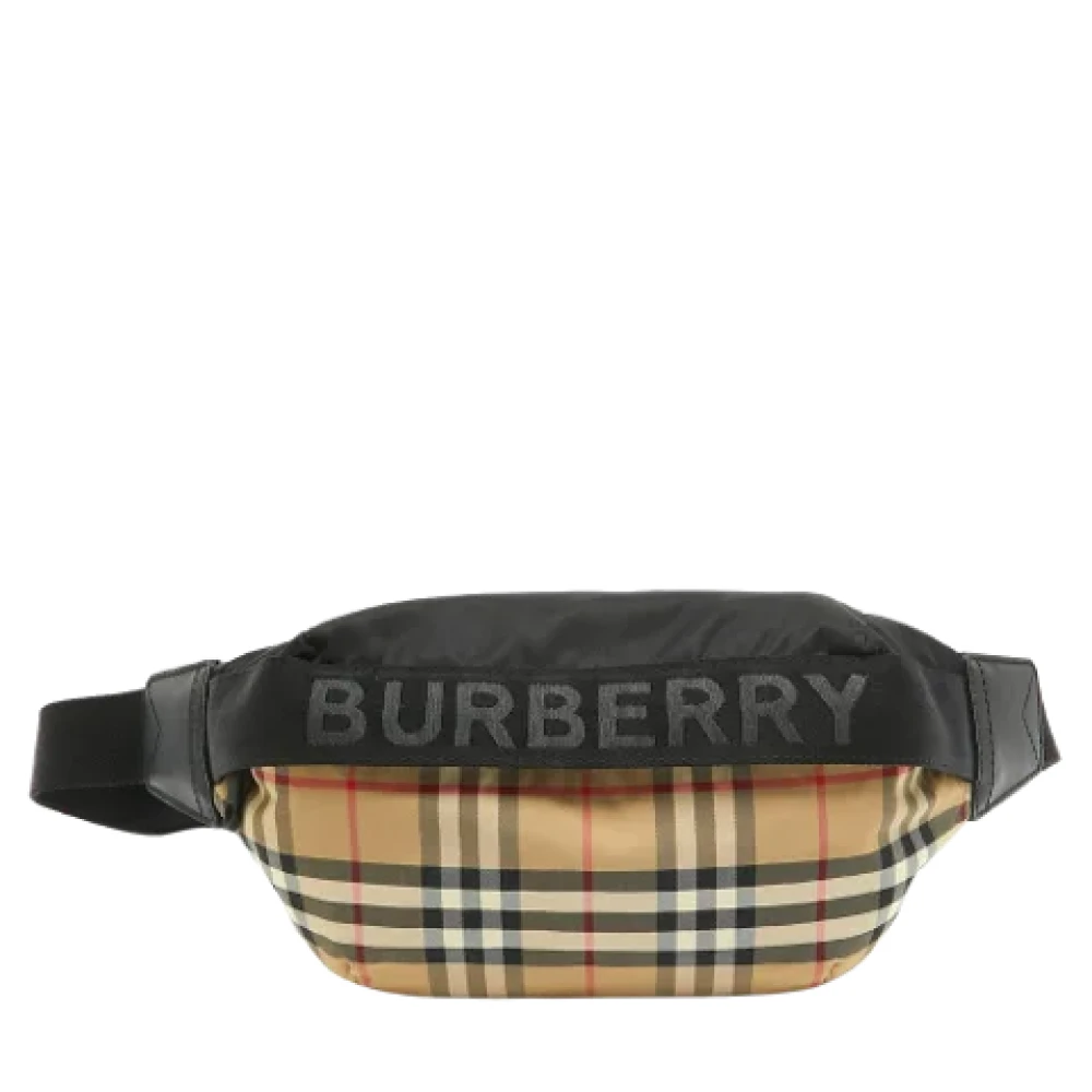 Burberry Vintage Pre-owned Nylon crossbody-bags Multicolor Heren