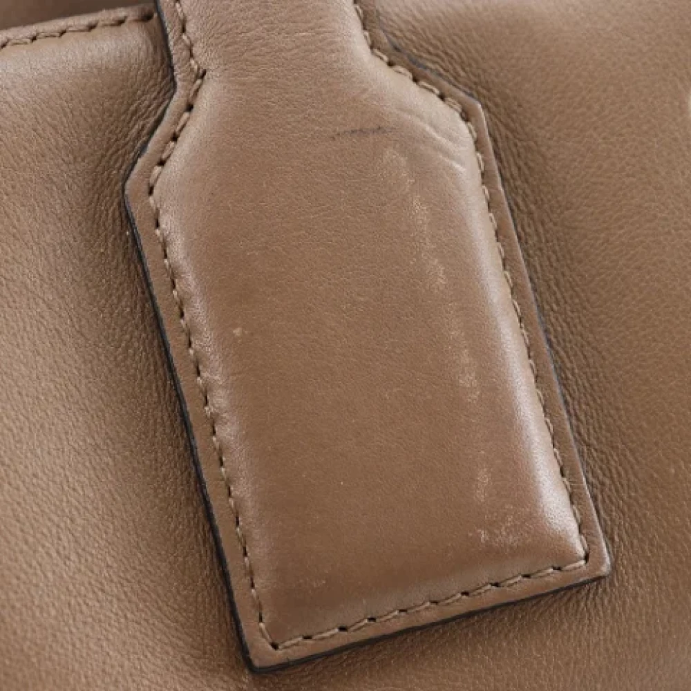 Loewe Pre-owned Leather travel-bags Brown Dames