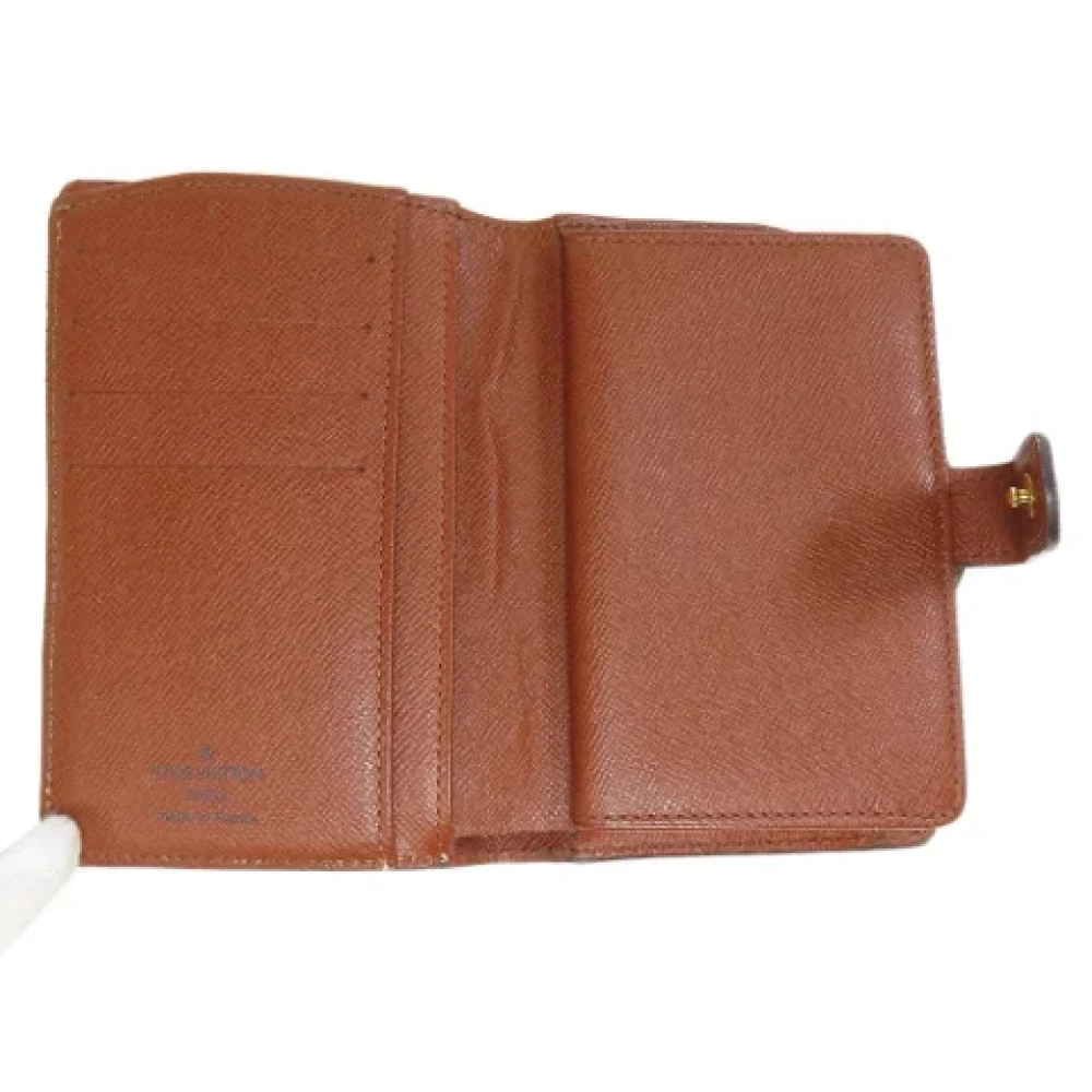 Louis Vuitton Vintage Pre-owned Canvas wallets Brown Dames