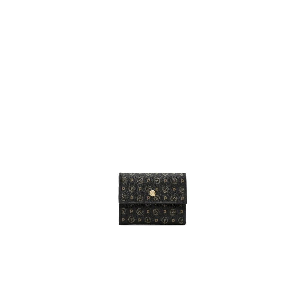 Pollini Women's Black Wallets & Cardholders, One Size, Wallets & Cardholders