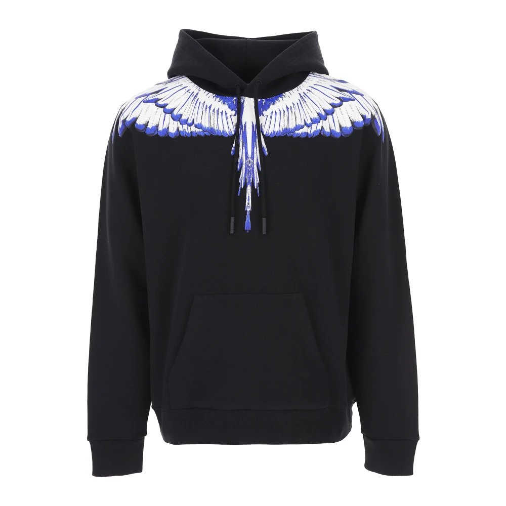 Marcelo Burlon Zwart Icon Wings Regular Sweater Multicolor Heren