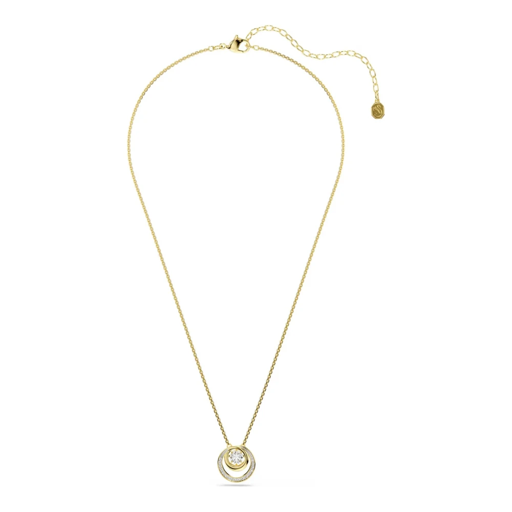 Swarovski Donna Giallo Accessori, Taglia Unica, New,