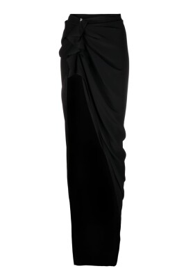 jupe-maxi-drapee-avec-volants