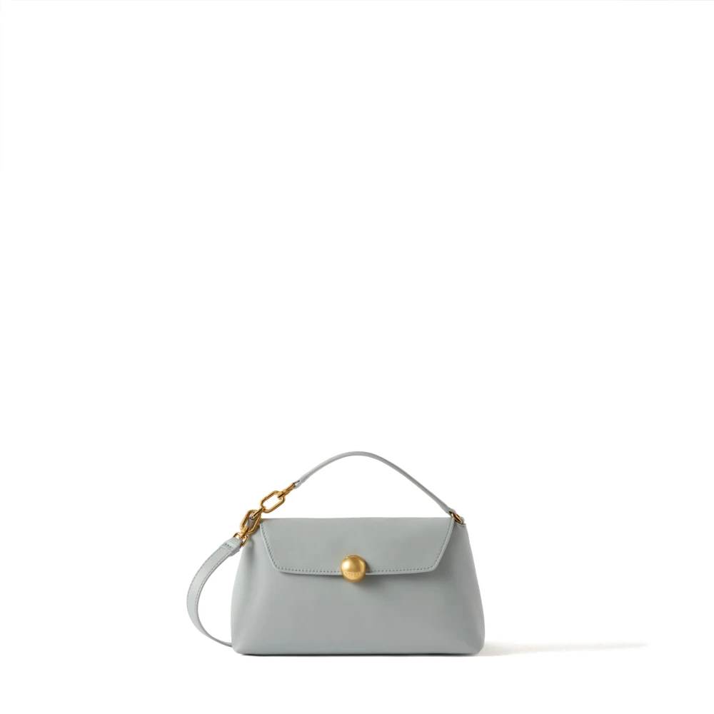 Furla Vrouw Blauw Tassen Dames, One Size, Leer, Sfera Soft Mini Schoudertas