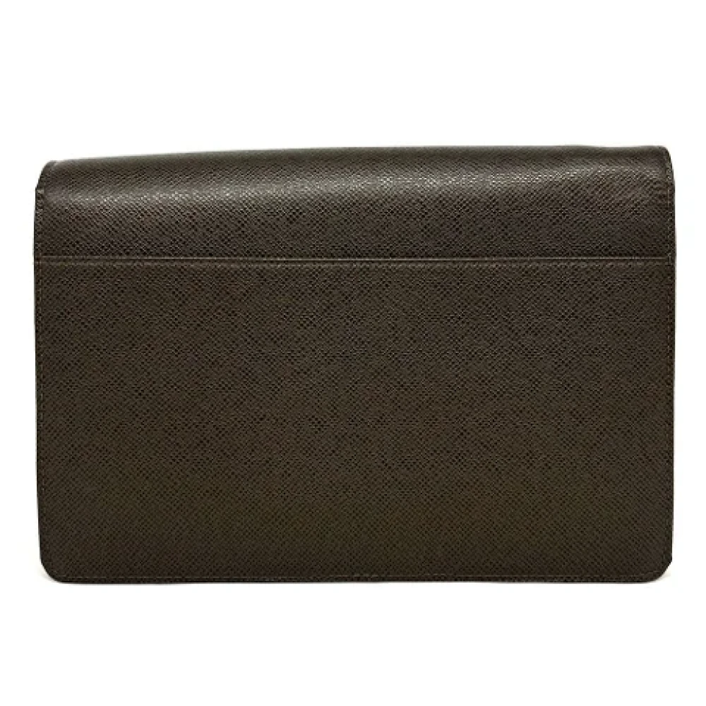 Louis Vuitton Vintage Pre-owned Canvas clutches Brown Dames