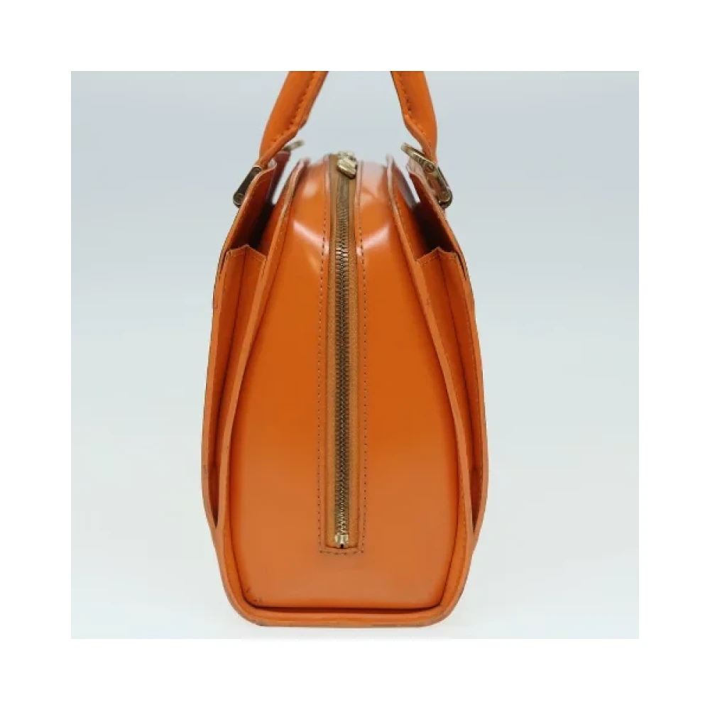 Louis Vuitton Vintage Pre-owned Leather handbags Orange Dames
