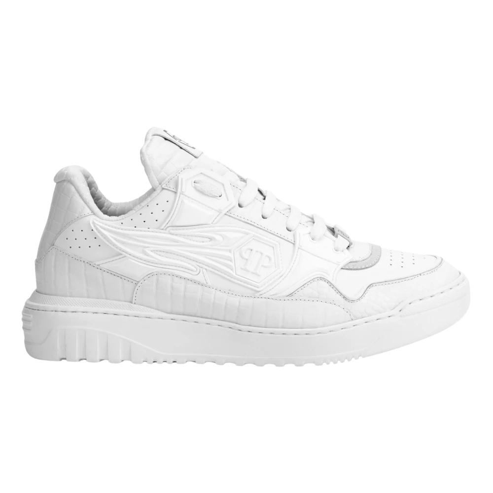 Philipp Plein Low-Top Sneakers Moon Walker Heren Schoenen Wit