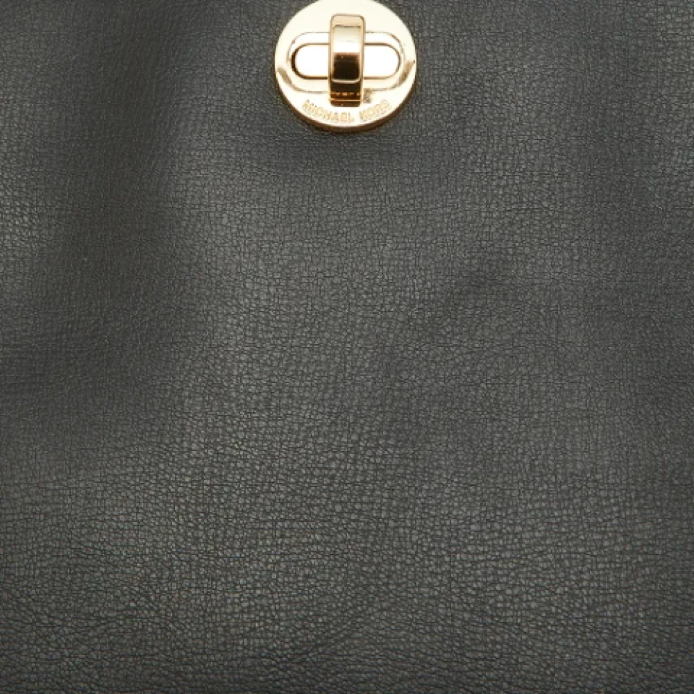 Michael Kors Pre-owned Leather shoulder-bags Black Dames