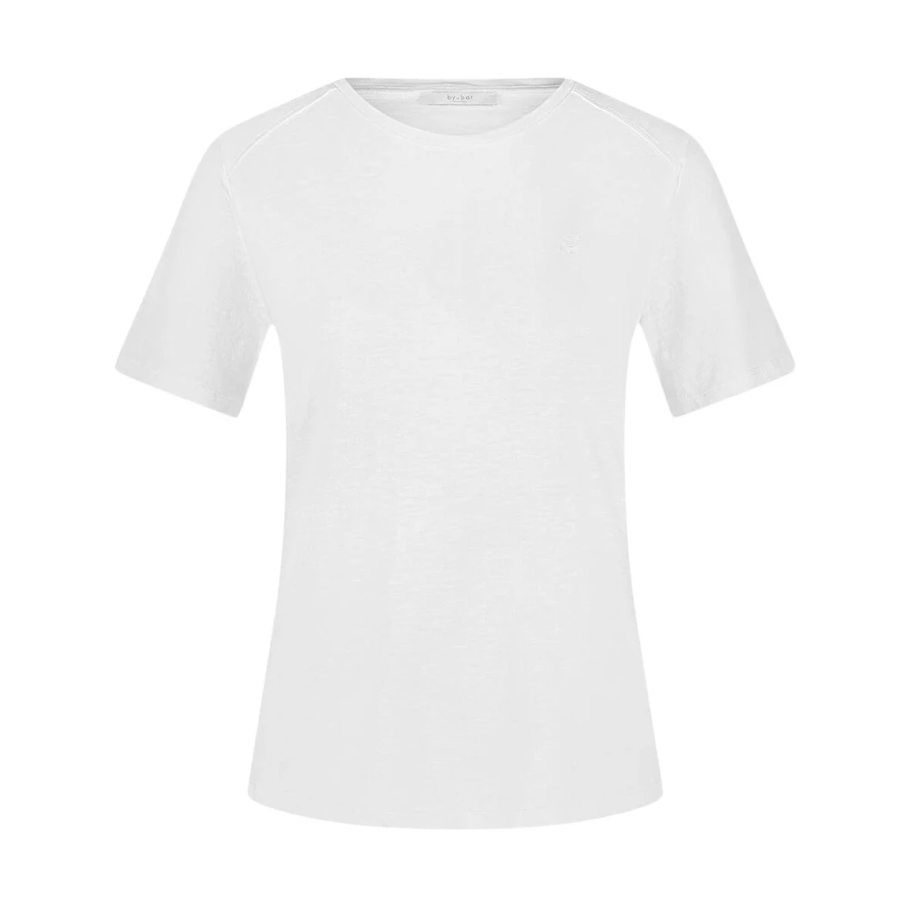 By-Bar Logo Top T-shirt White Dames