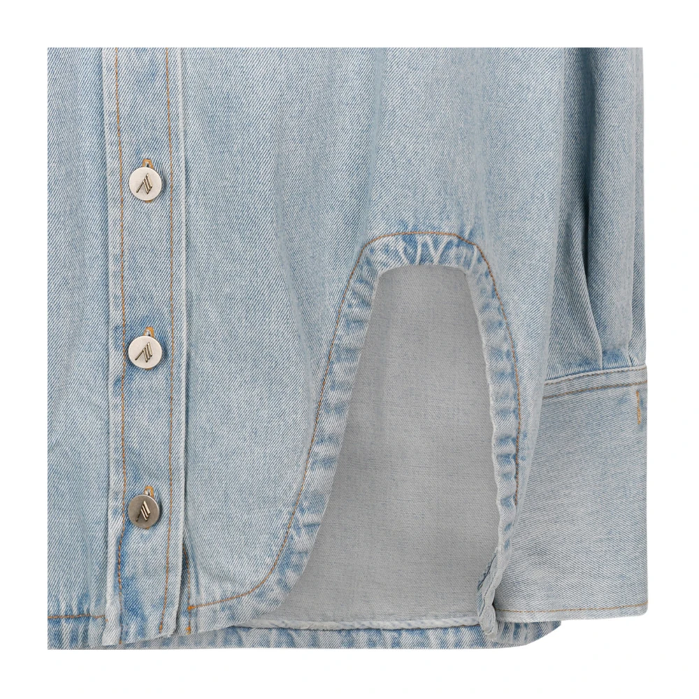 The Attico Stijlvolle Overhemden Blue Dames