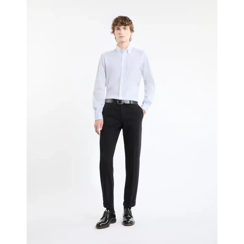Fay Witte Shirt voor Mannen White Heren