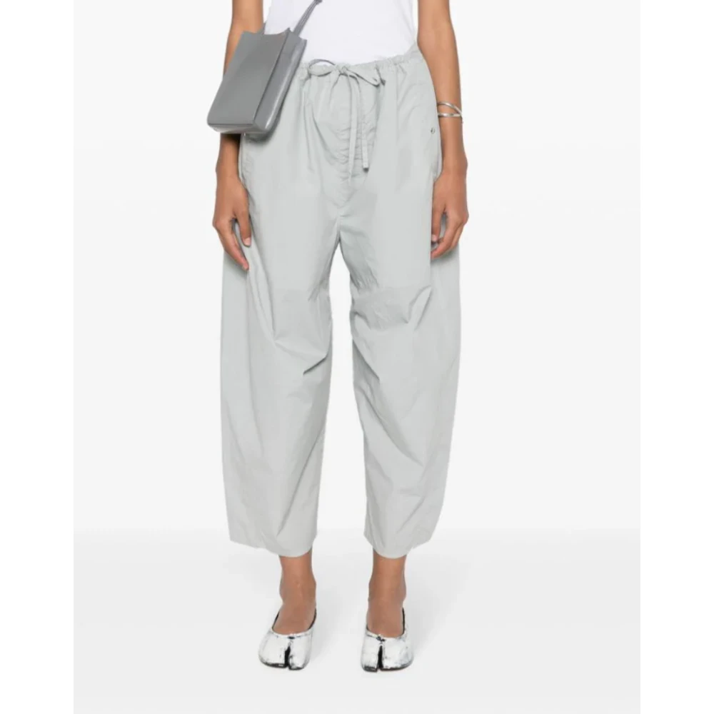 Lemaire Wolken Grijs Parachute Broek Gray Dames