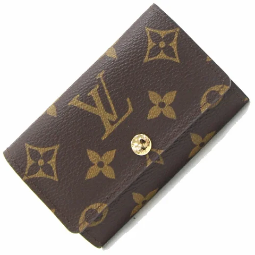 Louis Vuitton Vintage Pre-owned Canvas key-holders Brown Dames