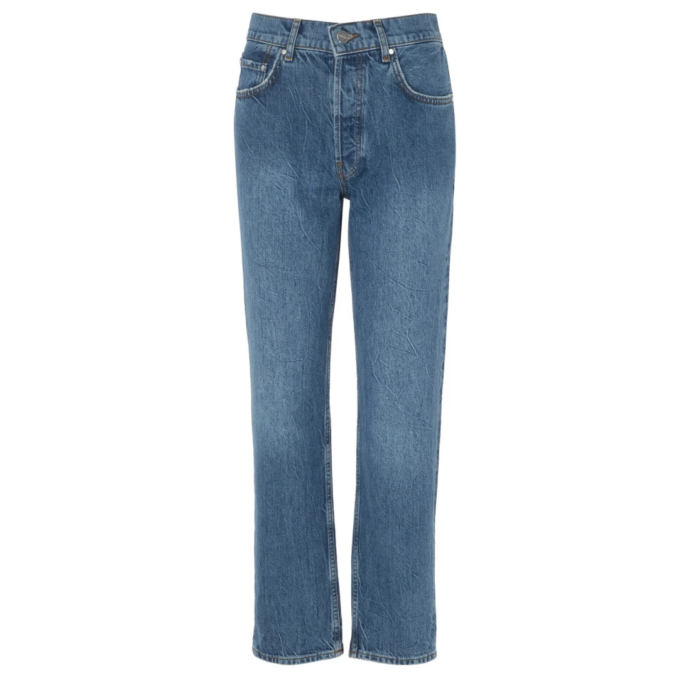Anine Bing Marineblauwe Jeans A-06-10010 Blue Dames