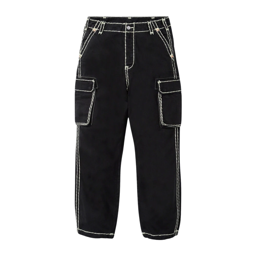 Supreme Beperkte oplage Denim Cargo Pant Zwart Black Dames