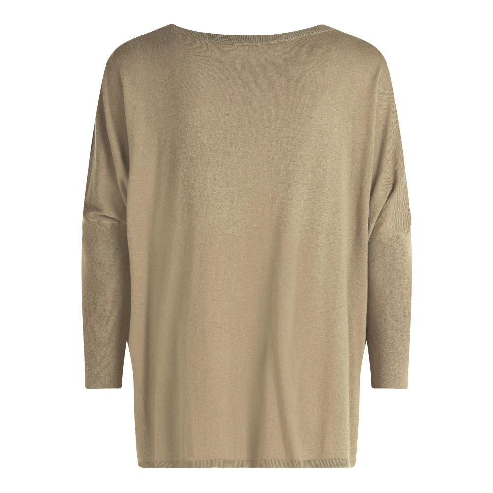 Betty Barclay Oversized Style Gebreide Trui Green Dames
