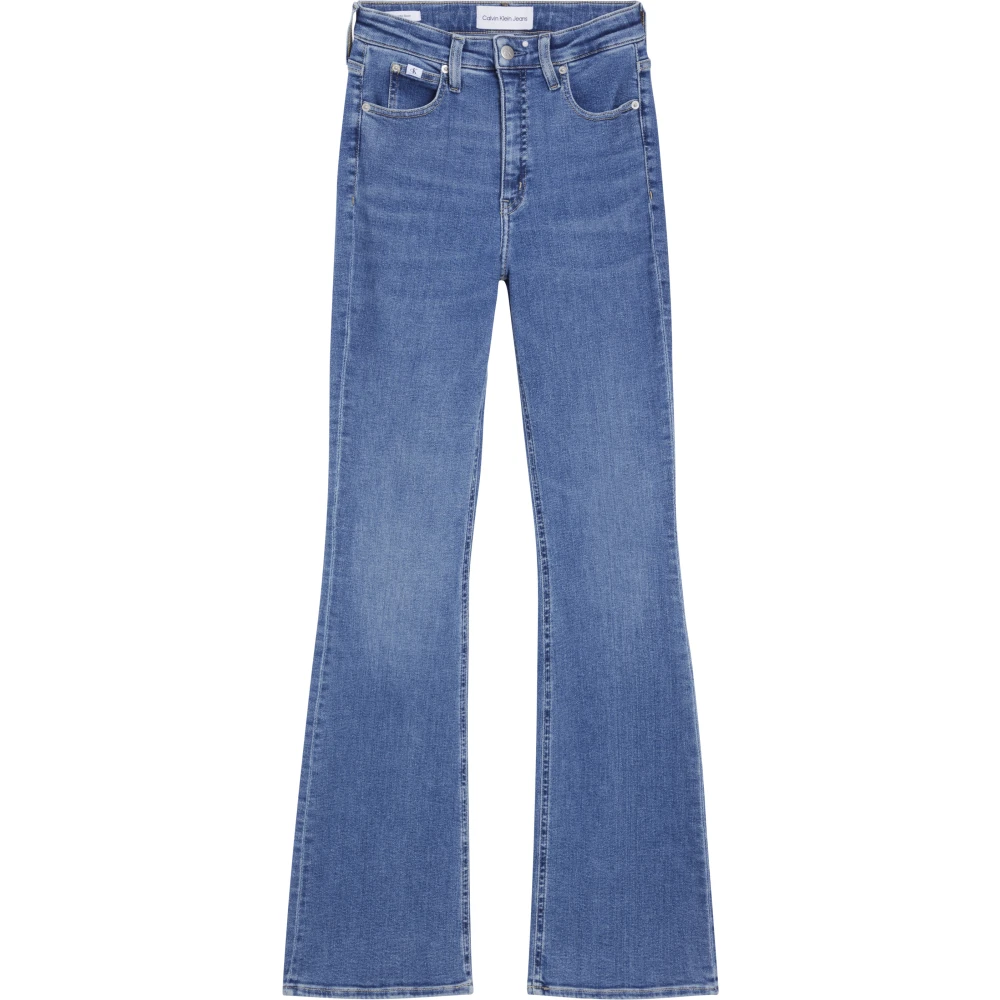 Calvin Klein Bootcut Skinny Flare Jeans Blauw Blue Dames