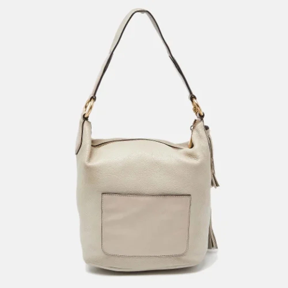 Michael Kors Pre-owned Leather handbags Beige Dames