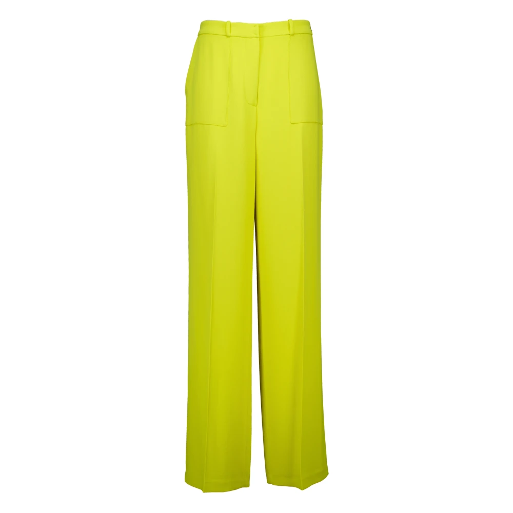 Elisabetta Franchi pantalons geel Yellow Dames