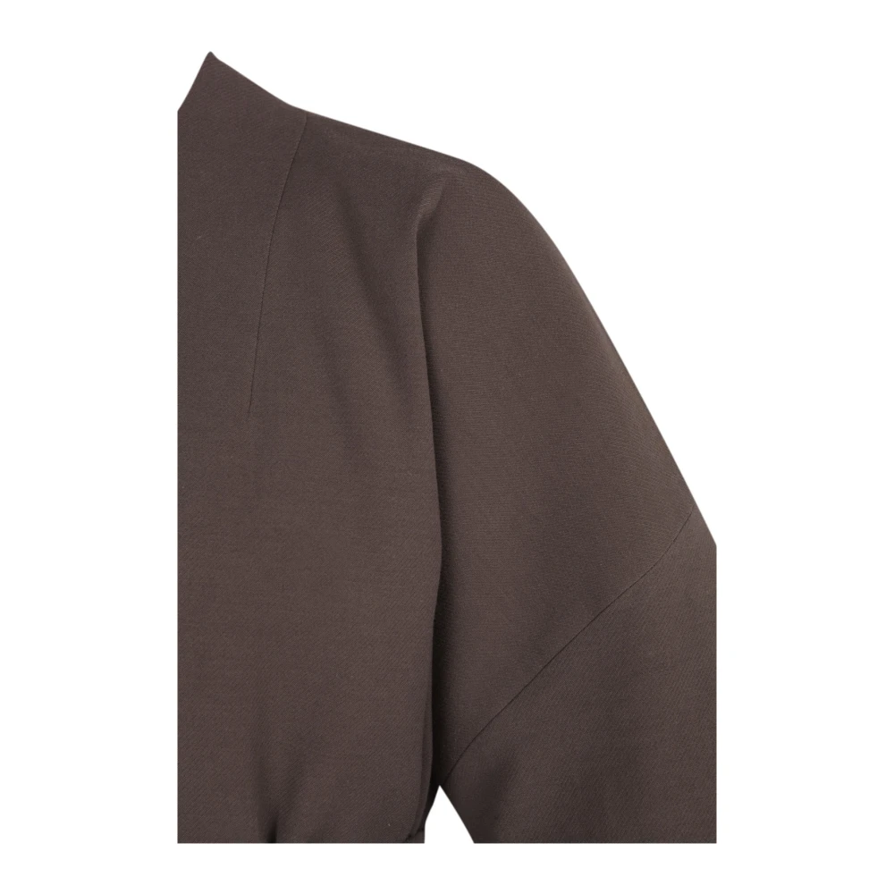 Cortana Bruine jas met riem Brown Dames