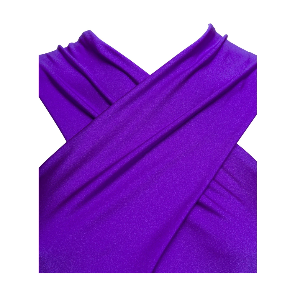 Andamane Halterneck Jumpsuit Purple Dames