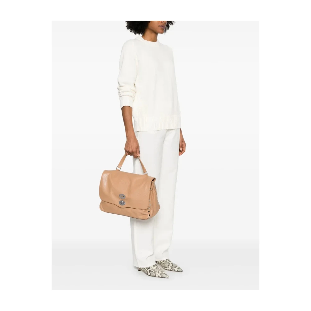 Zanellato Daily Medium Tote Bag Beige Dames