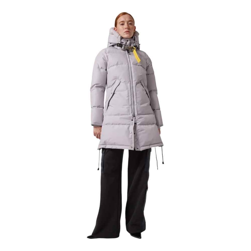 Parajumpers Lange Bear Down Jacket Gray Dames