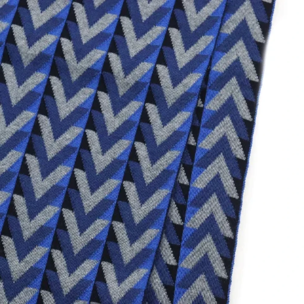 Louis Vuitton Vintage Pre-owned Fabric scarves Gray Heren