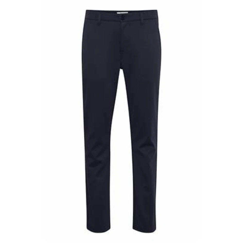 Blend Regular Fit Chino Broek Blue Heren