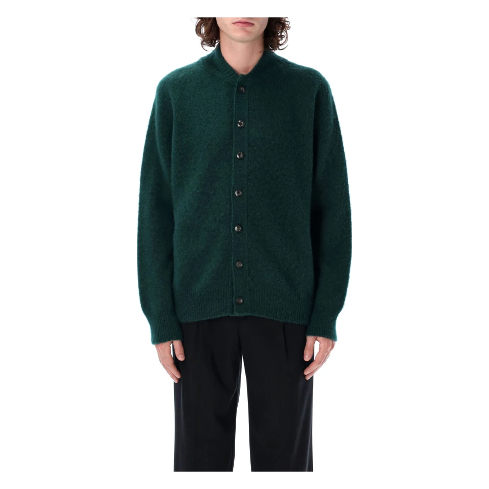 Howlin' Bos Gebreide Four Eyes Vest Green Heren