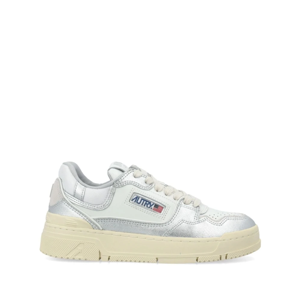 Autry Witte Sneakers met -Tone Design Dames Schoenen