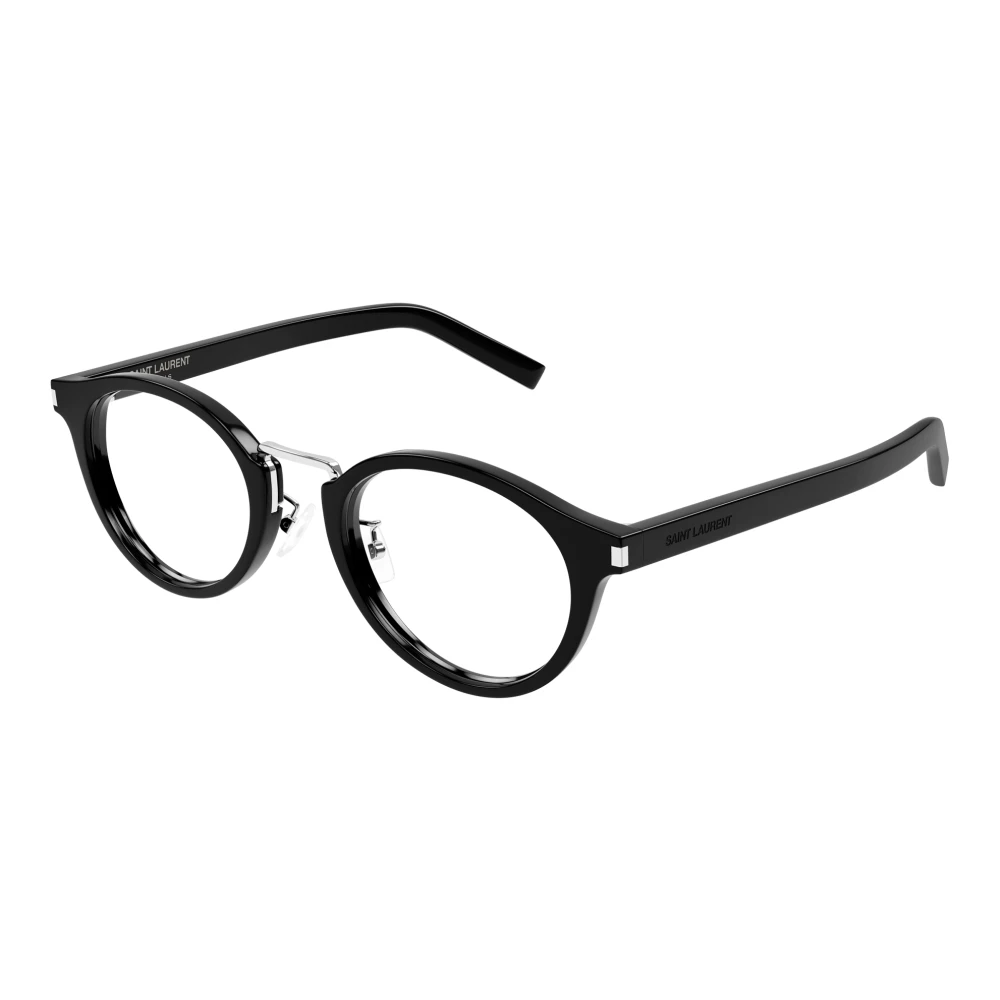 Saint Laurent Unisex Black Glasses, 49 Mm, Eyewear Frames