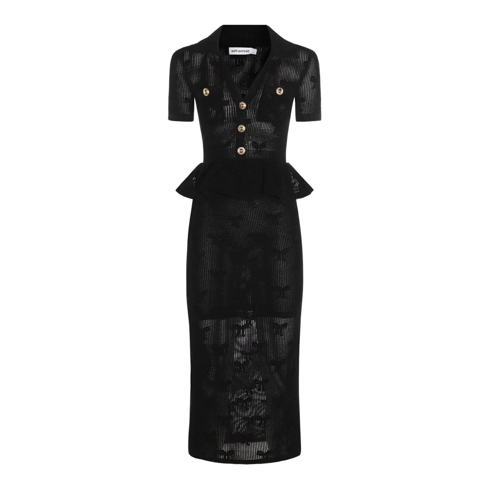 Dresses > Day Dresses > Midi Dresses - - Self Portrait - Modalova